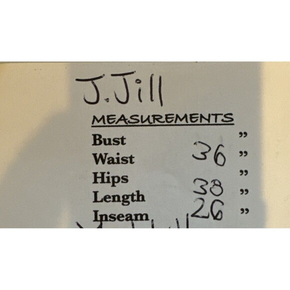 J Jill Pants Womens Size 10 Essential Slim Ankle White Pull On Stretch a26 - Picture 5 of 5